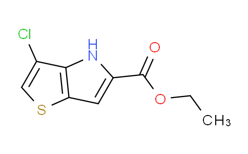 CAS No. 332099-31-7, Ethyl 3-chloro-4H-thieno[3,2-b]pyrrole-5-carboxylate