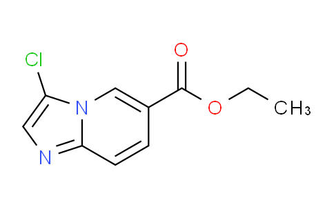 CAS No. 1427460-48-7, Ethyl 3-chloroimidazo[1,2-a]pyridine-6-carboxylate