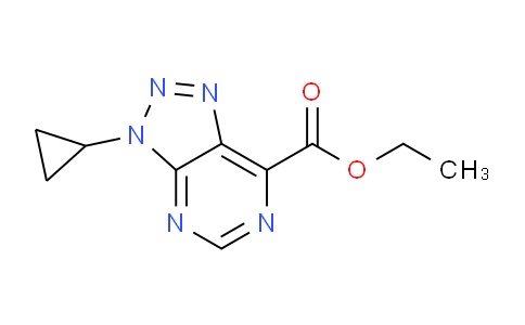 CAS No. 1956379-06-8, Ethyl 3-cyclopropyl-3H-[1,2,3]triazolo[4,5-d]pyrimidine-7-carboxylate