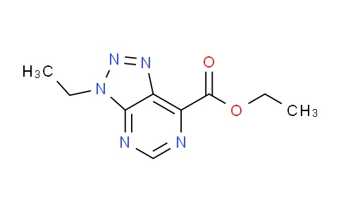 CAS No. 1823515-68-9, Ethyl 3-ethyl-3H-[1,2,3]triazolo[4,5-d]pyrimidine-7-carboxylate