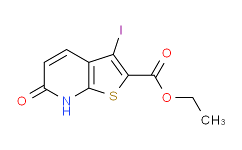 CAS No. 1956318-08-3, Ethyl 3-iodo-6-oxo-6,7-dihydrothieno[2,3-b]pyridine-2-carboxylate