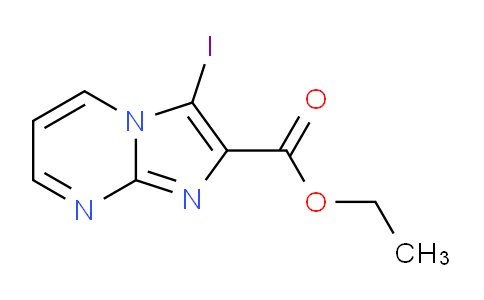 CAS No. 1823882-50-3, Ethyl 3-iodoimidazo[1,2-a]pyrimidine-2-carboxylate