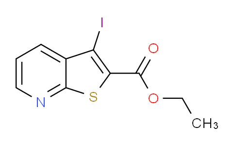 CAS No. 1956328-21-4, Ethyl 3-iodothieno[2,3-b]pyridine-2-carboxylate