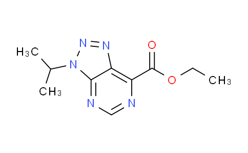 CAS No. 1956376-07-0, Ethyl 3-isopropyl-3H-[1,2,3]triazolo[4,5-d]pyrimidine-7-carboxylate