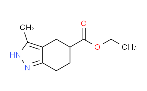 CAS No. 1956379-74-0, Ethyl 3-methyl-4,5,6,7-tetrahydro-2H-indazole-5-carboxylate