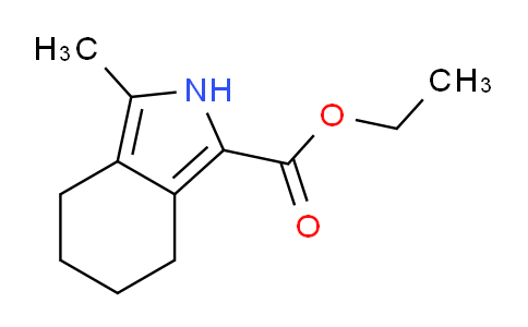 CAS No. 109839-13-6, Ethyl 3-methyl-4,5,6,7-tetrahydro-2H-isoindole-1-carboxylate