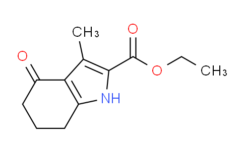 CAS No. 7272-58-4, Ethyl 3-methyl-4-oxo-4,5,6,7-tetrahydro-1H-indole-2-carboxylate