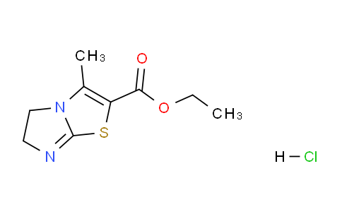 CAS No. 34467-12-4, Ethyl 3-methyl-5,6-dihydroimidazo[2,1-b]thiazole-2-carboxylate hydrochloride