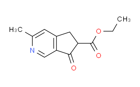 CAS No. 1026417-03-7, Ethyl 3-methyl-7-oxo-6,7-dihydro-5H-cyclopenta[c]pyridine-6-carboxylate