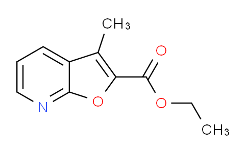 CAS No. 1125674-06-7, Ethyl 3-methylfuro[2,3-b]pyridine-2-carboxylate