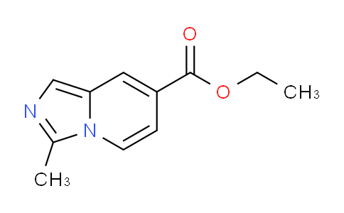 CAS No. 1330755-50-4, Ethyl 3-methylimidazo[1,5-a]pyridine-7-carboxylate
