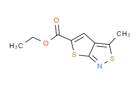 CAS No. 82000-57-5, Ethyl 3-methylthieno[2,3-c]isothiazole-5-carboxylate