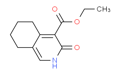 CAS No. 105340-73-6, Ethyl 3-oxo-2,3,5,6,7,8-hexahydroisoquinoline-4-carboxylate
