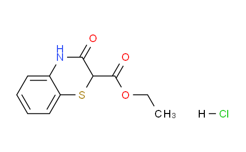 CAS No. 1228070-79-8, Ethyl 3-oxo-3,4-dihydro-2H-benzo[b][1,4]thiazine-2-carboxylate hydrochloride
