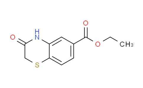 CAS No. 204863-53-6, Ethyl 3-oxo-3,4-dihydro-2H-benzo[b][1,4]thiazine-6-carboxylate
