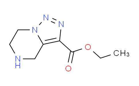 CAS No. 1330763-87-5, Ethyl 4,5,6,7-tetrahydro-[1,2,3]triazolo[1,5-a]pyrazine-3-carboxylate