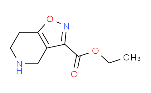 CAS No. 912330-17-7, Ethyl 4,5,6,7-tetrahydroisoxazolo[4,5-c]pyridine-3-carboxylate