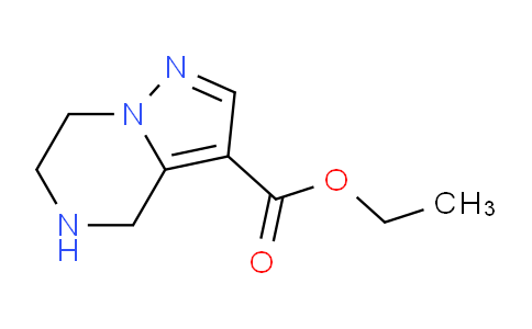 CAS No. 1060814-45-0, Ethyl 4,5,6,7-tetrahydropyrazolo[1,5-a]pyrazine-3-carboxylate