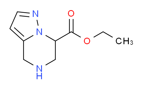 CAS No. 1445951-74-5, Ethyl 4,5,6,7-tetrahydropyrazolo[1,5-a]pyrazine-7-carboxylate