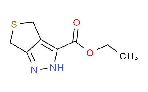 CAS No. 912635-74-6, Ethyl 4,6-dihydro-2H-thieno[3,4-c]pyrazole-3-carboxylate