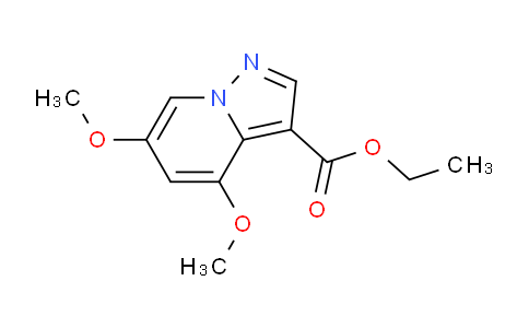CAS No. 1427502-15-5, Ethyl 4,6-dimethoxypyrazolo[1,5-a]pyridine-3-carboxylate