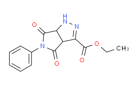 CAS No. 2997-63-9, Ethyl 4,6-dioxo-5-phenyl-1,3a,4,5,6,6a-hexahydropyrrolo[3,4-c]pyrazole-3-carboxylate