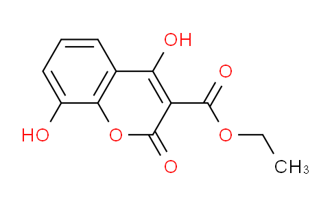 CAS No. 100037-67-0, Ethyl 4,8-dihydroxy-2-oxo-2H-chromene-3-carboxylate