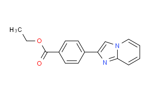 CAS No. 175153-33-0, Ethyl 4-(imidazo[1,2-a]pyridin-2-yl)benzoate