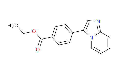 CAS No. 1384264-86-1, Ethyl 4-(imidazo[1,2-a]pyridin-3-yl)benzoate