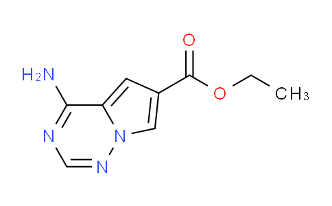 CAS No. 939808-08-9, Ethyl 4-aminopyrrolo[2,1-f][1,2,4]triazine-6-carboxylate