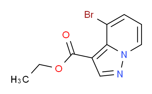 CAS No. 55899-29-1, Ethyl 4-bromopyrazolo[1,5-a]pyridine-3-carboxylate