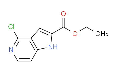 CAS No. 887343-45-5, Ethyl 4-chloro-1H-pyrrolo[3,2-c]pyridine-2-carboxylate