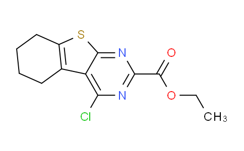 CAS No. 40106-51-2, Ethyl 4-chloro-5,6,7,8-tetrahydrobenzo[4,5]thieno[2,3-d]pyrimidine-2-carboxylate