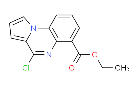CAS No. 1255927-18-4, Ethyl 4-chloropyrrolo[1,2-a]quinoxaline-6-carboxylate