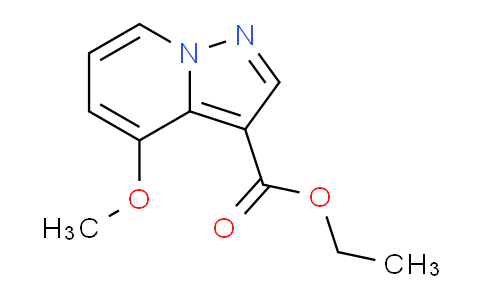 CAS No. 909717-95-9, Ethyl 4-methoxypyrazolo[1,5-a]pyridine-3-carboxylate