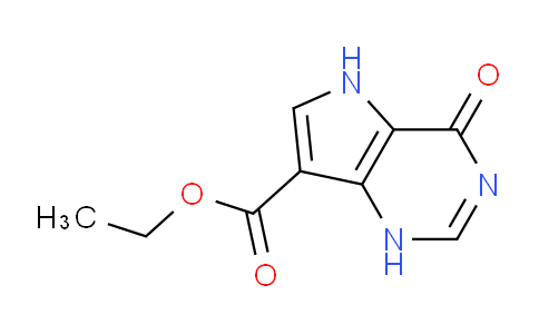 CAS No. 853058-41-0, Ethyl 4-oxo-4,5-dihydro-1H-pyrrolo[3,2-d]pyrimidine-7-carboxylate