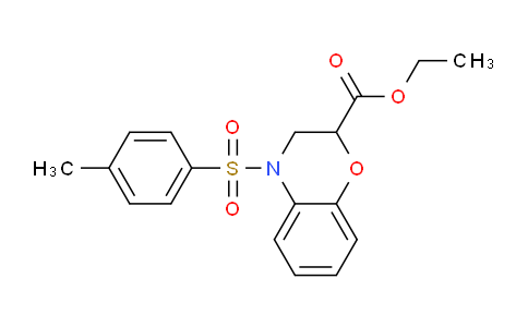 CAS No. 35017-54-0, Ethyl 4-tosyl-3,4-dihydro-2H-benzo[b][1,4]oxazine-2-carboxylate