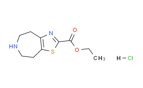 CAS No. 1422344-44-2, Ethyl 5,6,7,8-tetrahydro-4H-thiazolo[4,5-d]azepine-2-carboxylate hydrochloride