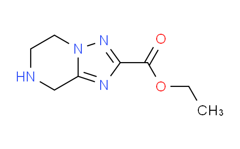 CAS No. 1422344-37-3, Ethyl 5,6,7,8-tetrahydro-[1,2,4]triazolo[1,5-a]pyrazine-2-carboxylate