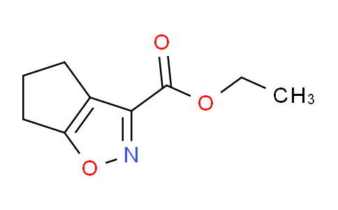 CAS No. 893638-43-2, Ethyl 5,6-dihydro-4H-cyclopenta[d]isoxazole-3-carboxylate