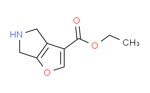 CAS No. 1445951-58-5, Ethyl 5,6-dihydro-4H-furo[2,3-c]pyrrole-3-carboxylate