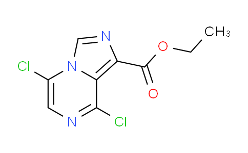 CAS No. 1256633-28-9, Ethyl 5,8-dichloroimidazo[1,5-a]pyrazine-1-carboxylate