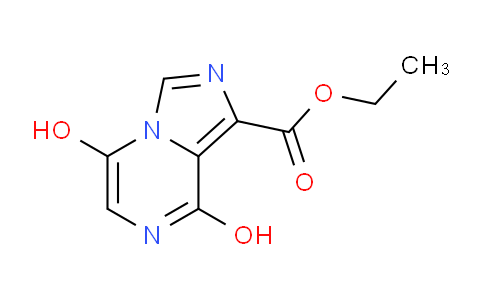 CAS No. 1256633-37-0, Ethyl 5,8-dihydroxyimidazo[1,5-a]pyrazine-1-carboxylate