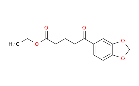 CAS No. 951889-28-4, Ethyl 5-(benzo[d][1,3]dioxol-5-yl)-5-oxopentanoate