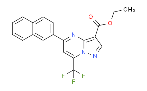 MC682583 | 679830-65-0 | Ethyl 5-(Naphthalen-2-yl)-7-(trifluoromethyl)pyrazolo[1,5-a]pyrimidine-3-carboxylate