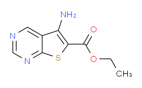 CAS No. 59488-80-1, Ethyl 5-aminothieno[2,3-d]pyrimidine-6-carboxylate