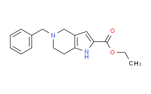 CAS No. 1201784-83-9, Ethyl 5-benzyl-4,5,6,7-tetrahydro-1H-pyrrolo[3,2-c]pyridine-2-carboxylate