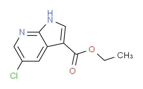CAS No. 1956322-35-2, Ethyl 5-chloro-1H-pyrrolo[2,3-b]pyridine-3-carboxylate