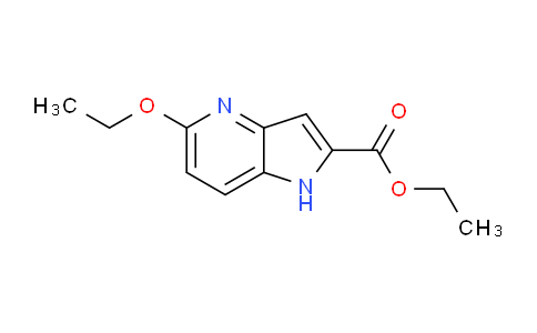 CAS No. 23699-62-9, Ethyl 5-ethoxy-1h-pyrrolo[3,2-b]pyridine-2-carboxylate