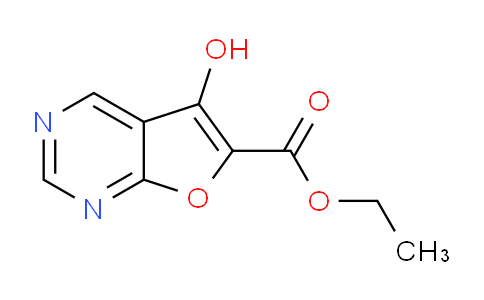 CAS No. 1009333-94-1, Ethyl 5-hydroxyfuro[2,3-d]pyrimidine-6-carboxylate